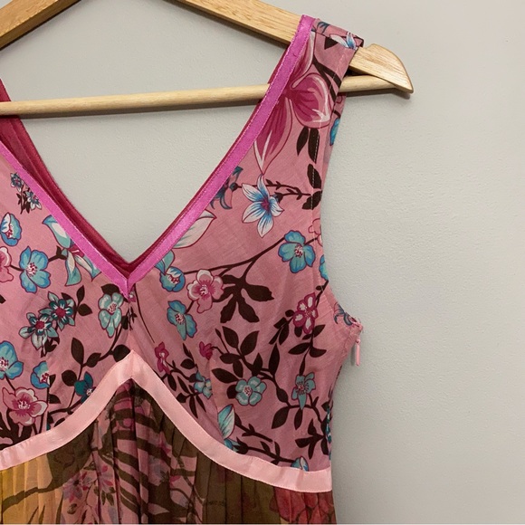 VINTAGE United Colours of Benetton Dress 90s 2000s Y2K VTG - Picture 6 of 16